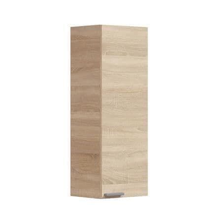 Orchid Oak Effect 1 Door Small Wall Mounted Bathroom Cupboard