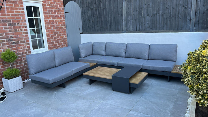 Stony 6 Seater Outdoor Sectional Sofa set