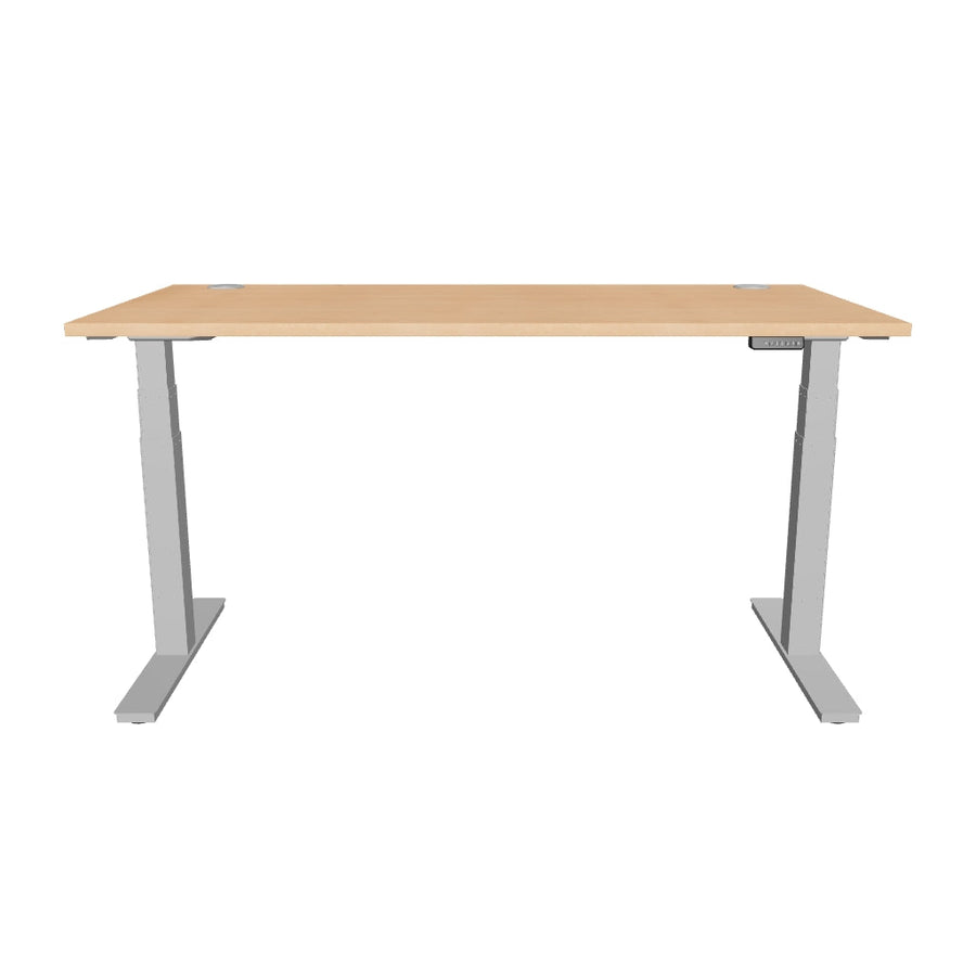 Air Height Adjustable Desk With Cable Ports