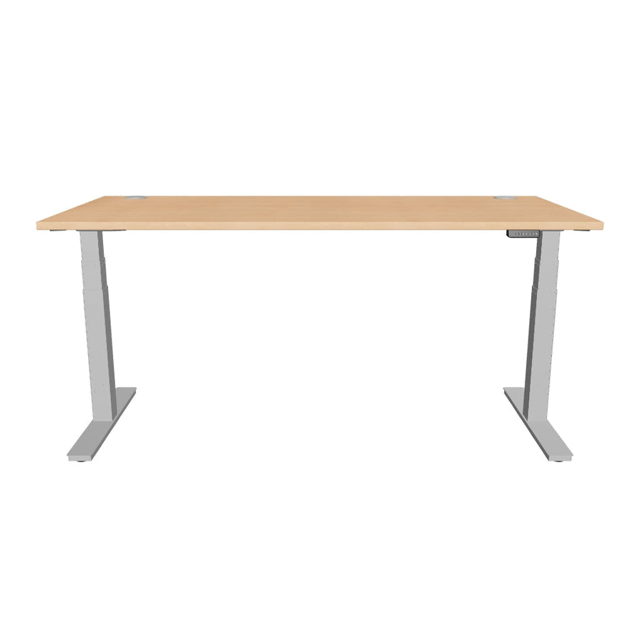Air Height Adjustable Desk With Cable Ports