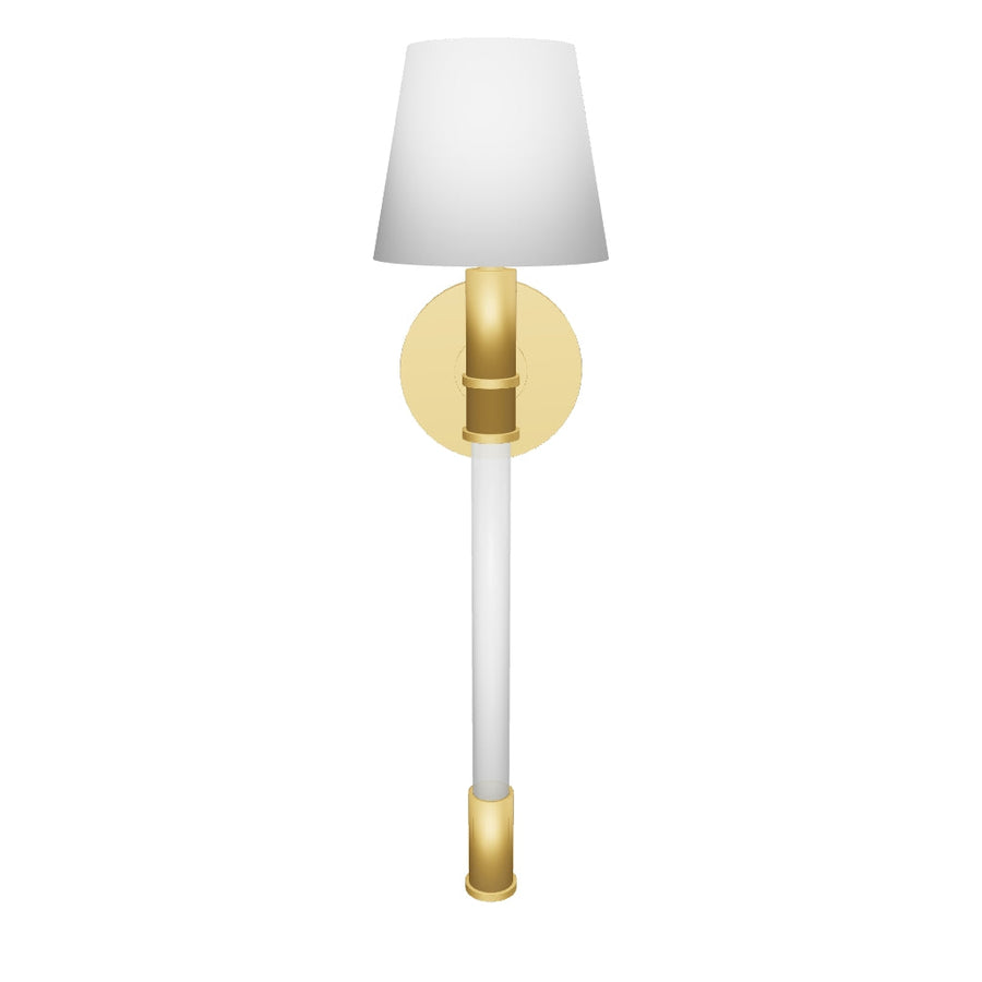 Hanover Brass Wall Light