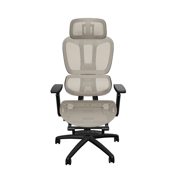 Horizon Executive Mesh Chair With Height Adjustable Arms and Footrest