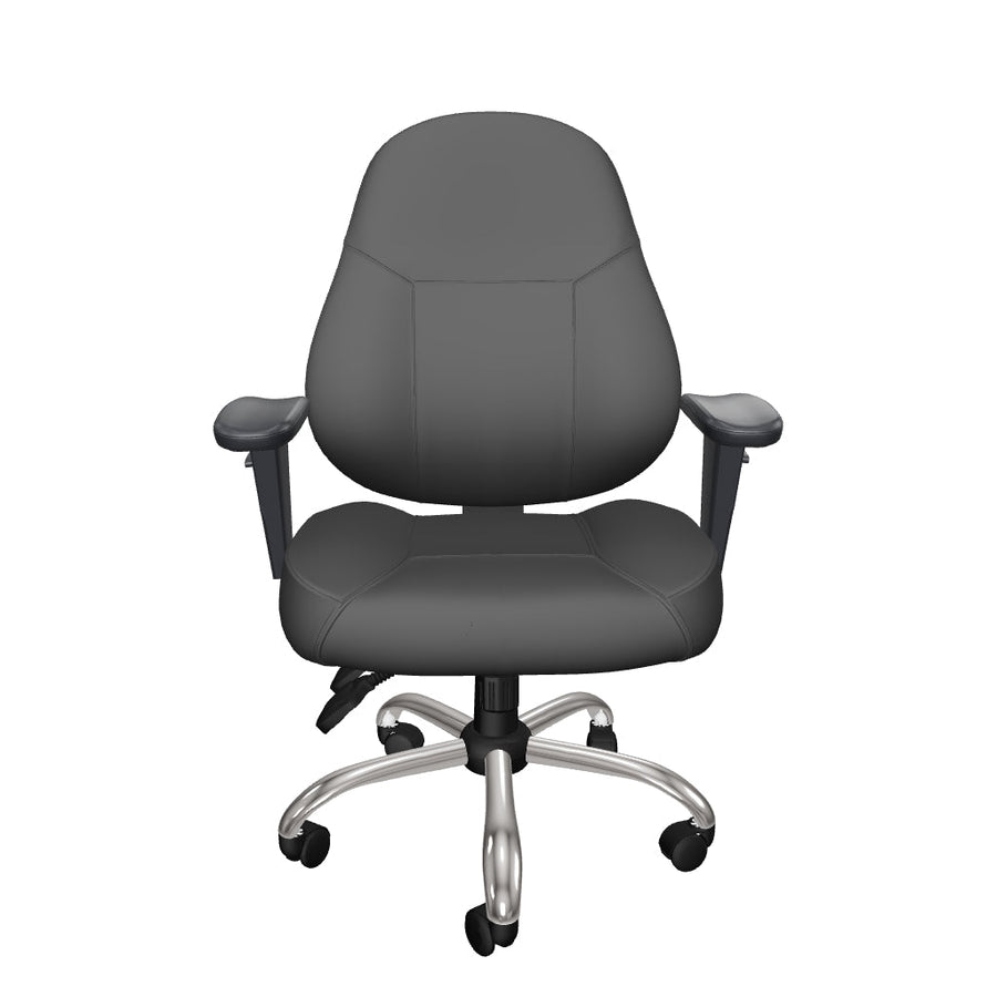 Storm High Back Task Operator Office Chair with Arms