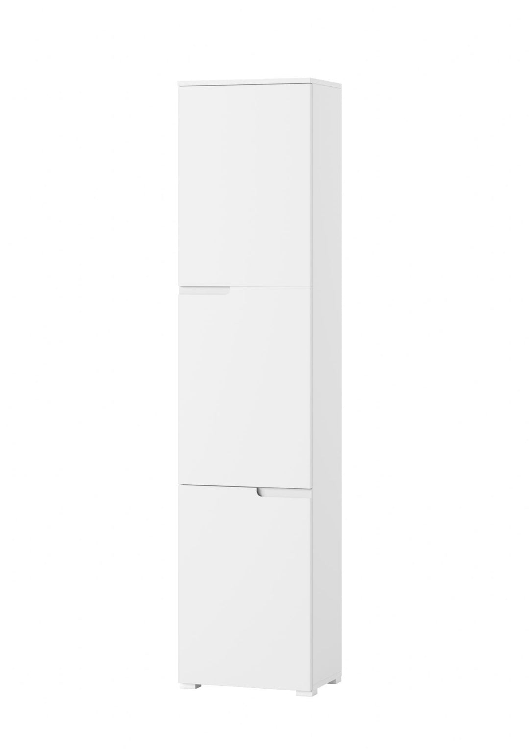 Tulip White Short Narrow Storage Cabinet