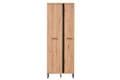Tulip Oak Effect 2 Door Wardrobe