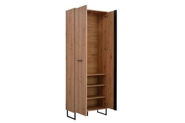 Tulip Oak Effect 2 Door Wardrobe