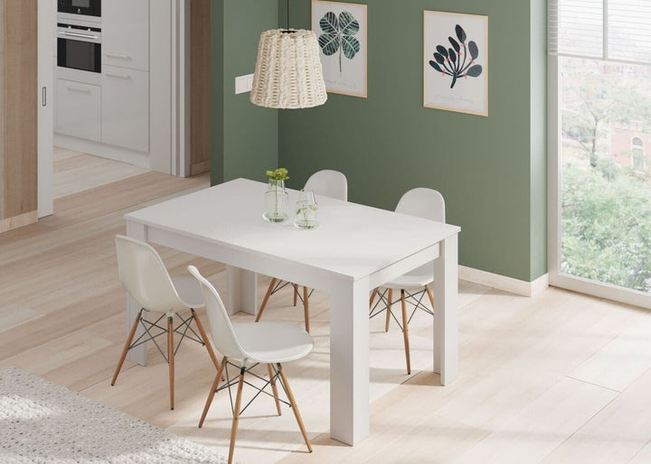 Lily White Extending Dining Table
